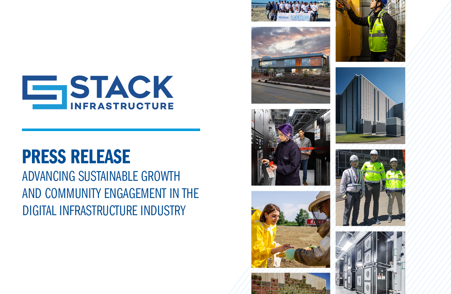 STACK Infrastructure Publishes Inaugural ESG Report - STACK INFRASTRUCTURE